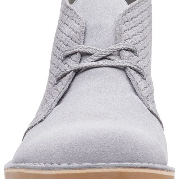 Clarks Men\'s Grey Bushacre 2 Chukka Boots main image 8